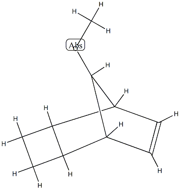 Tricyclo[4.2.1.02,5]non-7-ene, 9-methoxy-, stereoisomer (9CI)