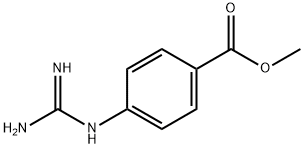 Benzoic acid, 4-[(aminoiminomethyl)amino]-, methyl ester (9CI)