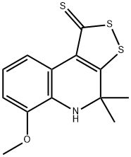 6-甲氧基-4,4-二甲基-5H-[1,2]二硫杂环戊二烯并[5,4-C]喹啉-1-硫酮