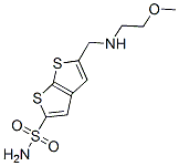 5-[[(2-Methoxyethyl)amino]methyl]thieno[2,3-b]thiophene-2-sulfonamide