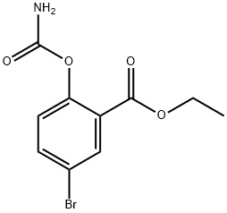ethyl 5-bromo-2-carbamoyloxy-benzoate