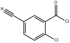 Benzoyl chloride, 2-chloro-5-cyano- (9CI)