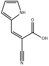 2-cyano-3-(1H-pyrrol-2-yl)acrylic acid