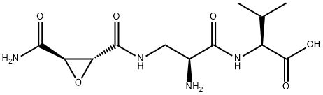 N-[2-Amino-3-[[[3-(aminocarbonyl)oxiranyl]carbonyl]amino]-1-oxopropyl]-L-valine