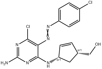 (1R,4S)-rel-4-[[2-AMino-6-chloro-5-[(4-chlorophenyl)azo]-4-pyriMidinyl]aMino]-2-cyclopentene-1-Methanol