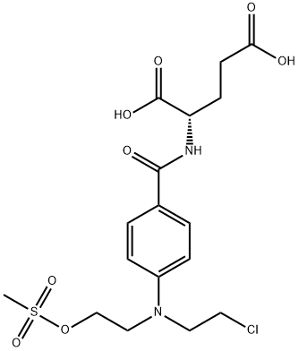 4-[(2-氯乙基)[2-(甲磺酰氧乙基)]氨基]苯甲酰-L-谷氨酸