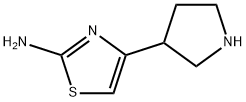 4-(吡咯烷-3-基)噻唑-2-胺