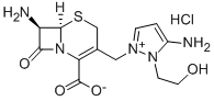 7Β-氨基-3-[3-氨基-2-(2-羟乙基)-1-吡唑鎓]甲基-3-头孢烯-4-羧酸-盐酸盐