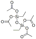 1,1,3,3-Disiloxanetetrol, 1,3-diethyl-, tetraacetate