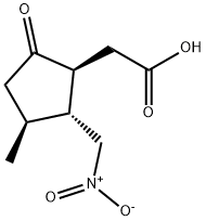 [1S-(1Β,2Α,3Β)]-(+)-3-甲基-2-(硝基甲基)-5-氧代环戊烷乙酸