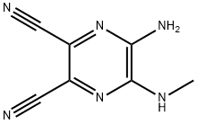 2,3-Pyrazinedicarbonitrile,5-amino-6-(methylamino)-(9CI)