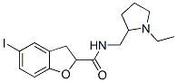 5-iodo-N-((1-ethyl-2-pyrrolidinyl)methyl)-2,3-dihydrobenzofurancarboxamide