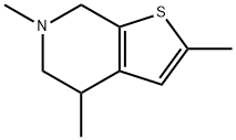 Thieno[2,3-c]pyridine, 4,5,6,7-tetrahydro-2,4,6-trimethyl- (9CI)