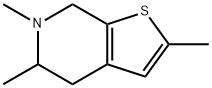 Thieno[2,3-c]pyridine, 4,5,6,7-tetrahydro-2,5,6-trimethyl- (9CI)