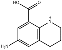 8-Quinolinecarboxylicacid,6-amino-1,2,3,4-tetrahydro-(9CI)