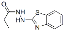 Propanoic acid, 2-(2-benzothiazolyl)hydrazide (9CI)