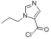1H-Imidazole-5-carbonyl chloride, 1-propyl- (9CI)