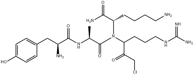tyrosyl-alanyl-lysyl-arginine chloromethyl ketone