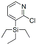 Pyridine, 2-chloro-3-(triethylsilyl)- (9CI)