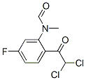 Formamide,  N-[2-(dichloroacetyl)-5-fluorophenyl]-N-methyl-  (9CI)