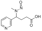 4-(methylnitrosamino)-4-(3-pyridyl)butyric acid