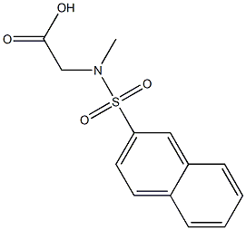 2-(N-甲基萘-2-磺酰氨基)乙酸