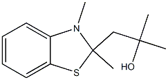 2-Benzothiazoleethanol,2,3-dihydro--alpha-,-alpha-,2,3-tetramethyl-(9CI)