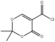 4H-1,3-Dioxin-5-carbonylchloride,2,2-dimethyl-4-oxo-(9CI)