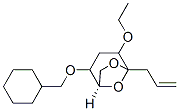 6,8-Dioxabicyclo3.2.1octane, 2-(cyclohexylmethoxy)-4-ethoxy-5-(2-propenyl)-, 1R-(exo,exo)-