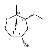 .beta.-D-ribo-2-Heptulopyranose, 2,7-anhydro-1,4-dideoxy-2-O-methyl-