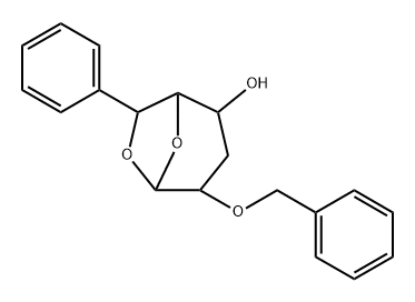 .beta.-ribo-Hexopyranose, 1,6-anhydro-3-deoxy-6-C-phenyl-2-O-(phenylmethyl)-, stereoisomer