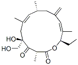 (3R,5R,9R,14R)-3,7,9,13-Tetramethyl-14-ethyl-11-methylene-5-hydroxy-5-(hydroxymethyl)oxacyclotetradeca-7,12-diene-2,4-dione