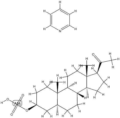 3β-Hydroxy-5α-pregnan-20-one Sulfate Pyridine Salt
