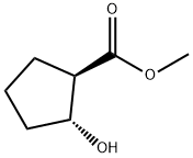Cyclopentanecarboxylic acid, 2-hydroxy-, methyl ester, (1R,2R)- (9CI)