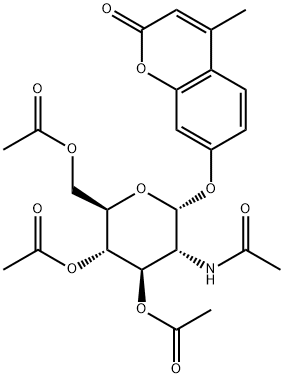 4-甲基伞形酮 2-乙酰氨基-3,4,6-O-三乙酰基-2-脱氧-BETA-D-吡喃葡萄糖苷