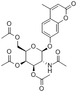 4-甲基-7-[[3,4,6-三-O-乙酰基-2-(乙酰氨基)-2-脱氧-BETA-D-吡喃半乳糖基]氧基]-2H-1-苯并吡喃-2-酮