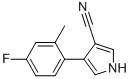 4-(4-FLUORO-2-METHYLPHENYL)-1H-PYRROLE-3-CARBONITRILE