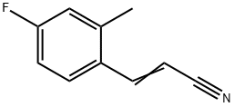 2-Propenenitrile,3-(4-fluoro-2-methylphenyl)-(9CI)