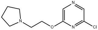 2-(2-(Pyrrolidin-1-yl)ethoxy)-6-chloropyrazine