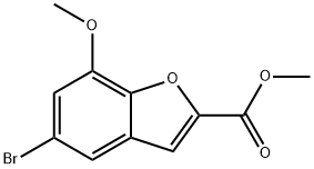 5-溴-7-甲氧基苯并呋喃-2-羧酸甲酯