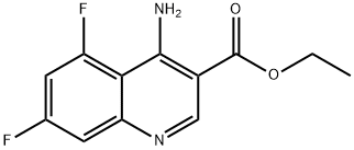 4-Amino-5,7-difluoroquinoline-3-carboxylic acid ethyl ester
