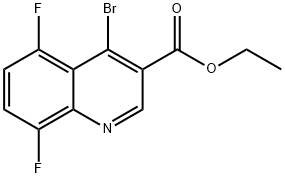 4-Bromo-5,8-difluoroquinoline-3-carboxylic acid ethyl ester
