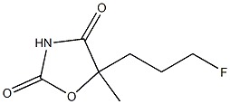 2,4-Oxazolidinedione,5-(3-fluoropropyl)-5-methyl-(9CI)