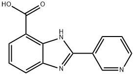 2-(3-吡啶基)-1H-苯并咪唑-7-羧酸