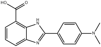 2-(4-DIMETHYLAMINO-PHENYL)-3H-BENZOIMIDAZOLE-4-CARBOXYLIC ACID