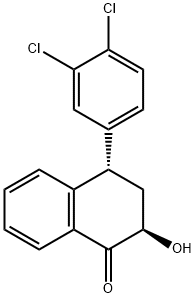 4-(3,4-二氯苯基)-2-羟基-3,4-二氢-2H-萘-1-酮