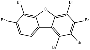 Dibenzofuran, 1,2,3,4,6,7-hexabromo-