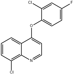8-Chloro-4-(2-chloro-4-fluorophenoxy)quinoline