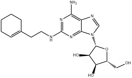 2-((2-(1-cyclohexen-1-yl)ethyl)amino)adenosine