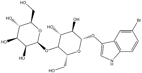 5-bromoindoxyl-beta-cellobioside